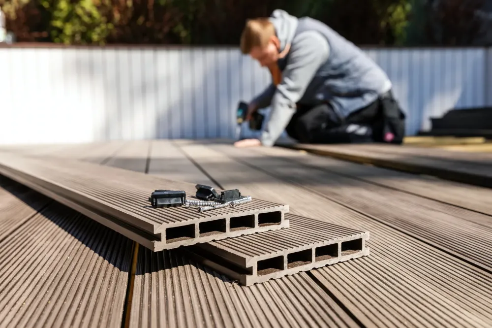 Installation de terrasse